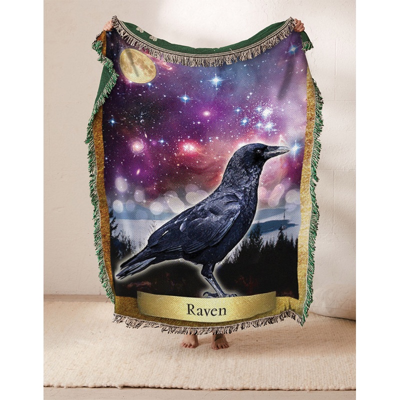 Crow Tarot DV091036S Throw Blankets For Sofa