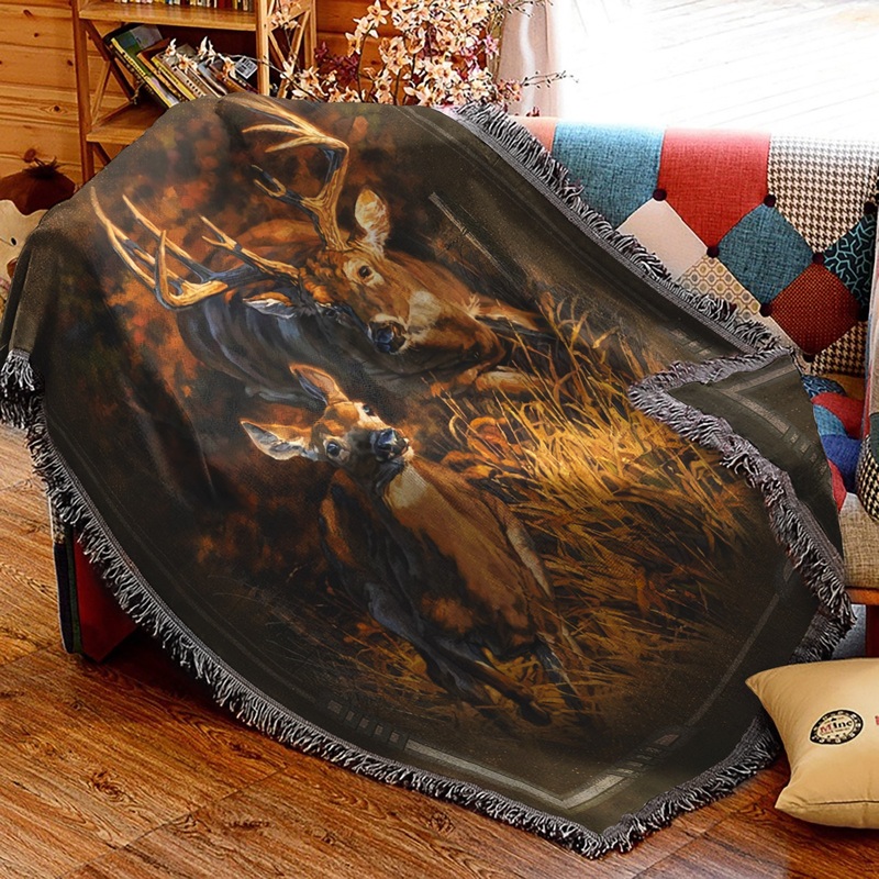 Deer TT2509026S Throw Blankets For Sofa