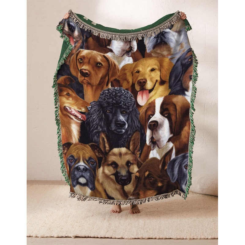 Dogs VD041057S Throw Blankets For Sofa