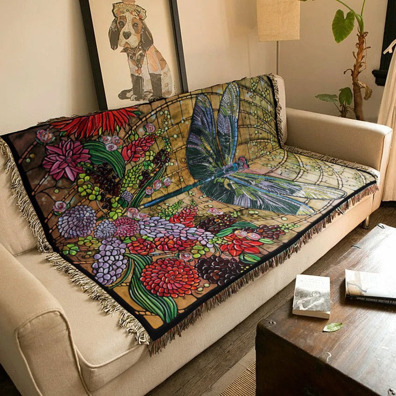 Dragonfly DN011084S Throw Blankets For Sofa