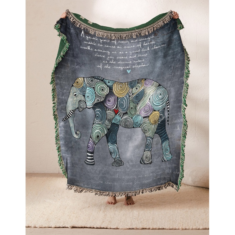 Elephant NT1410111S Throw Blankets For Sofa
