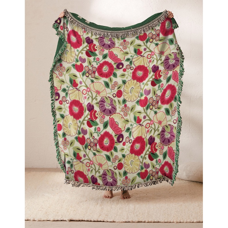 Flower DN111083S Throw Blankets For Sofa
