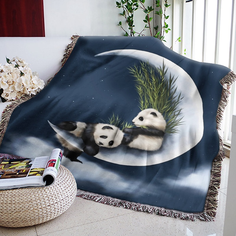 Giant Panda AA2210116S Throw Blankets For Sofa