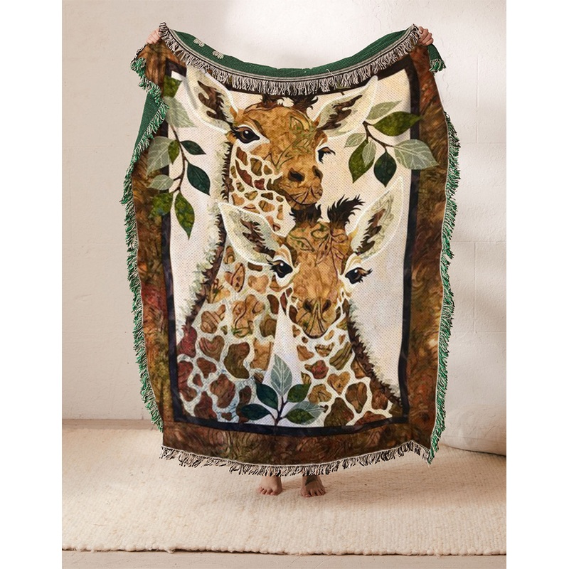 Giraffe HN0310117S Throw Blankets For Sofa