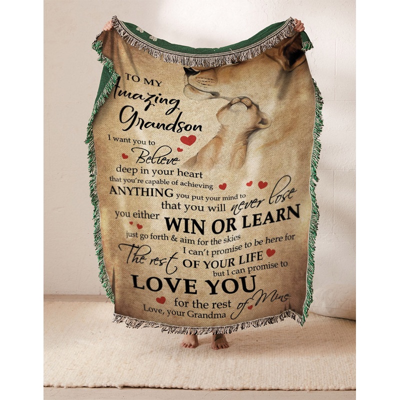 Grandma Grandson DV1410154S Throw Blankets For Sofa