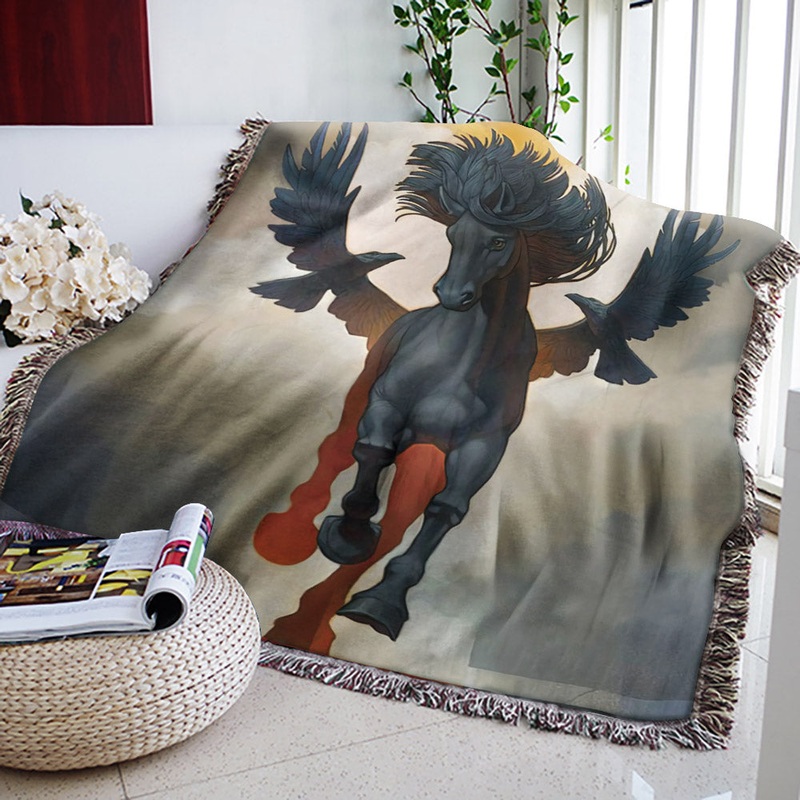 Horse CG2110111S Throw Blankets For Sofa