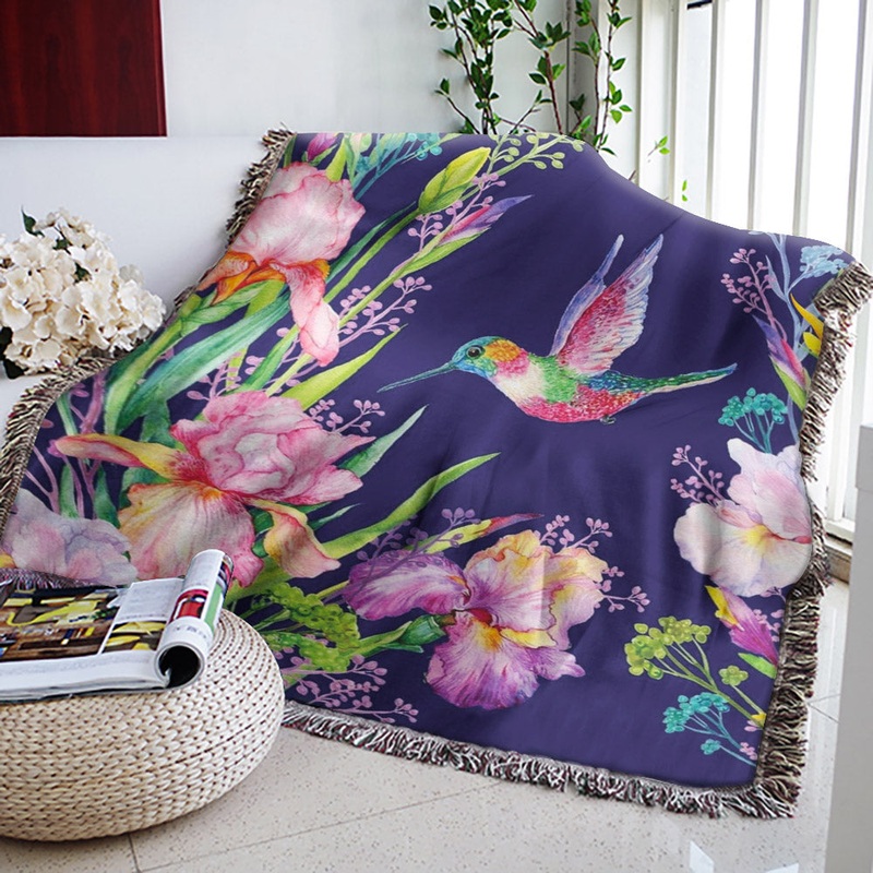 Hummingbird HM0710085S Throw Blankets For Sofa