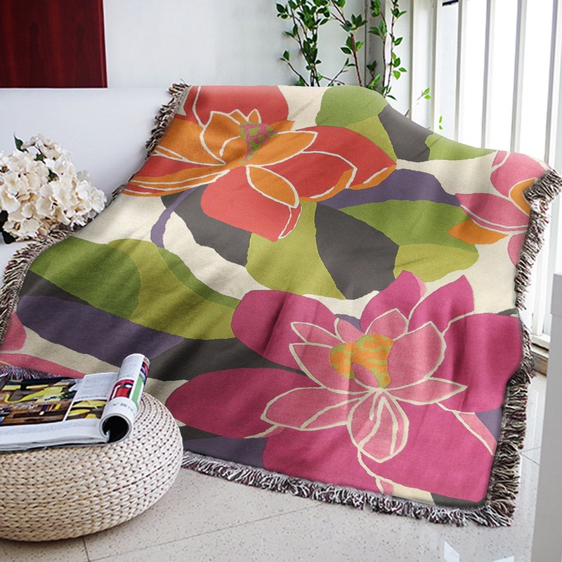 Lotus HM2110127S Throw Blankets For Sofa