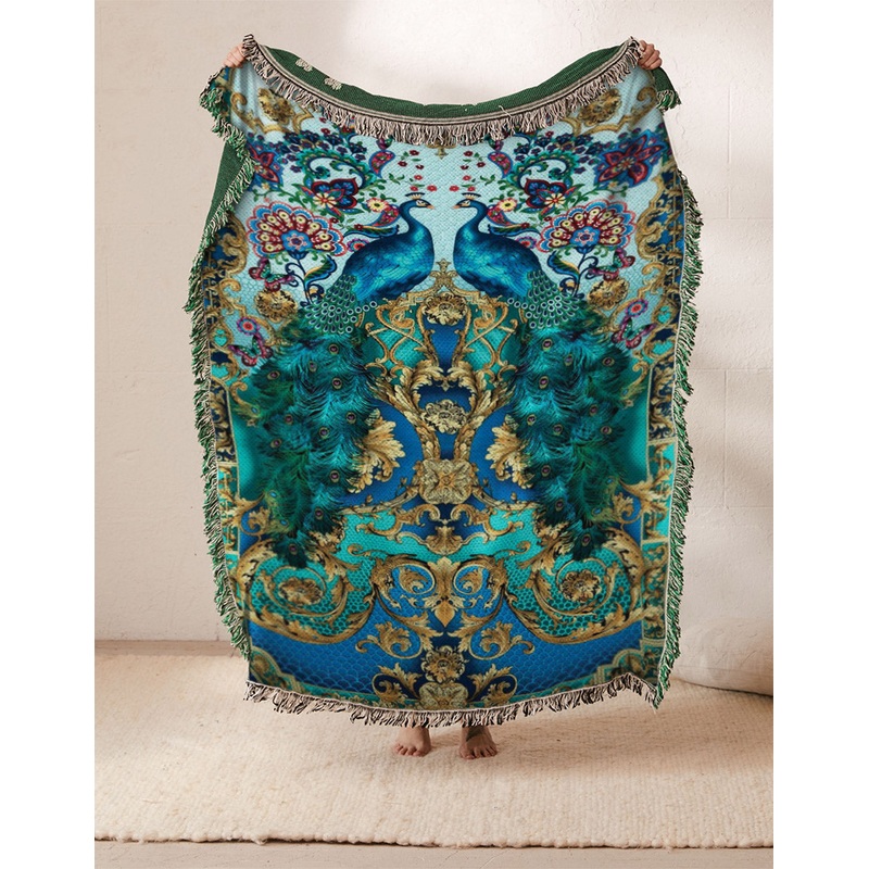 Peacock BL2510255S Throw Blankets For Sofa