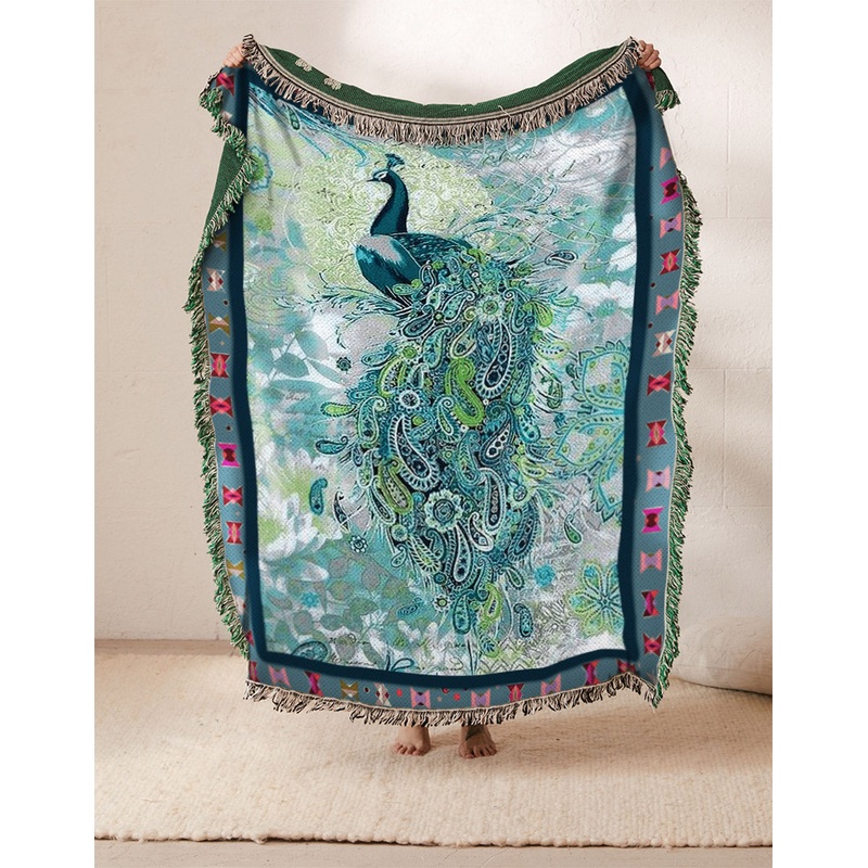 Peacock BL2709134S Throw Blankets For Sofa