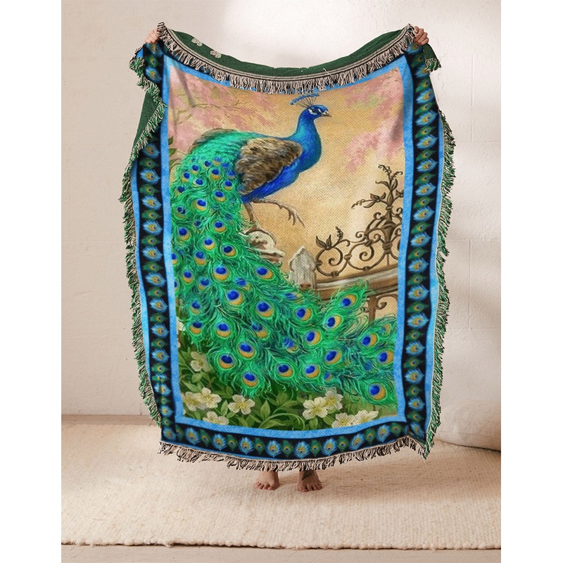 Peacock NT3009191S Throw Blankets For Sofa