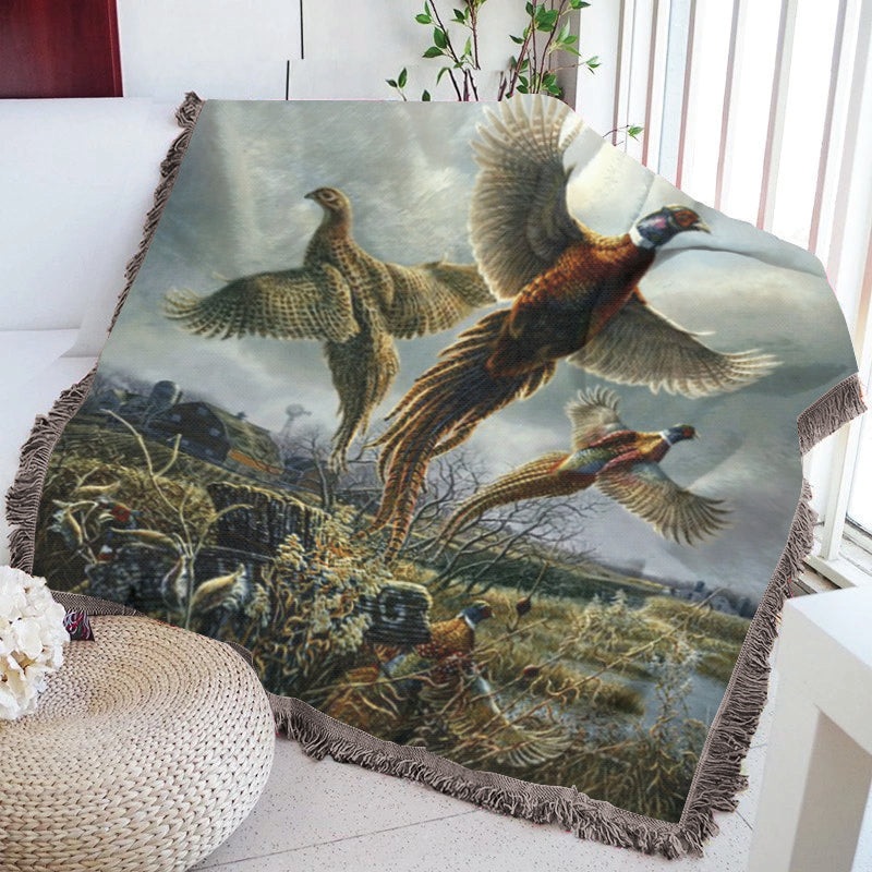 Pheasant NT2409107S Throw Blankets For Sofa