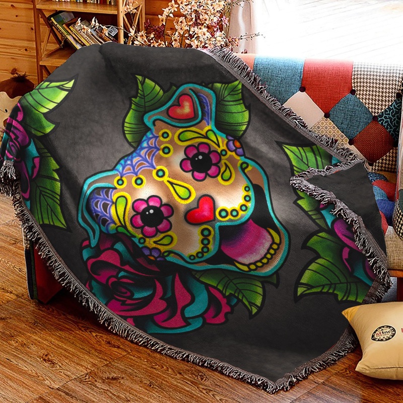 Pitbull HM2409115S Throw Blankets For Sofa