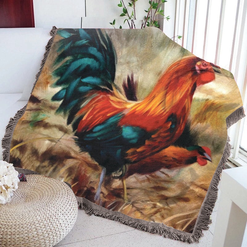 Rooster ML2509110S Throw Blankets For Sofa