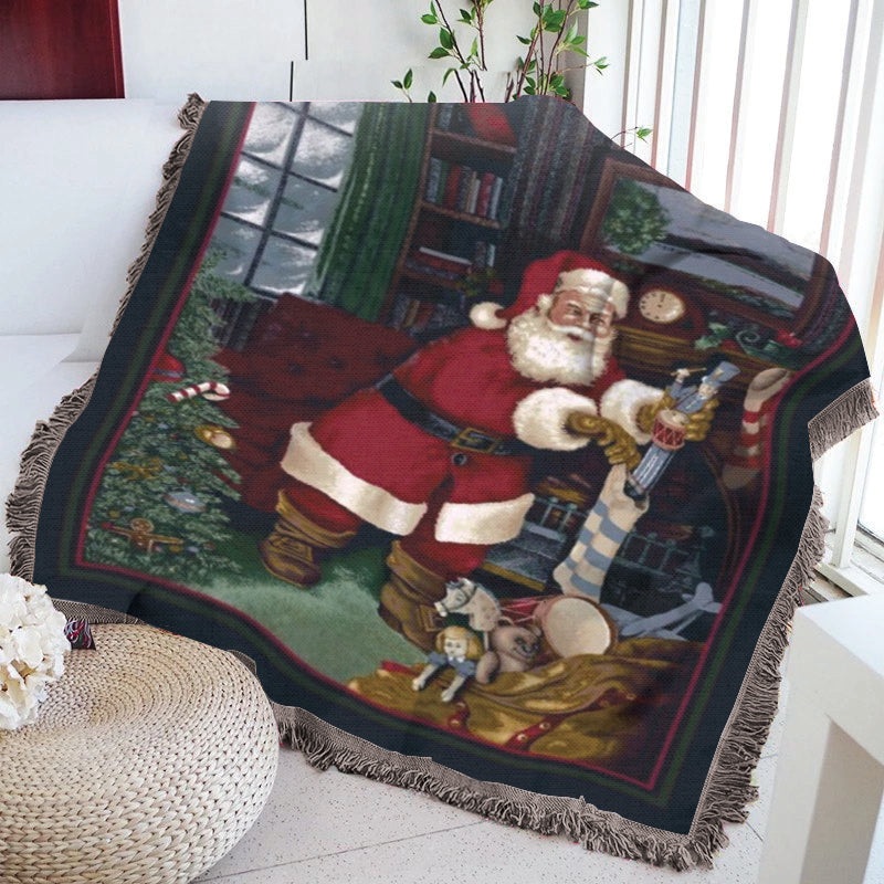 Santa Clause HN2409119S Throw Blankets For Sofa