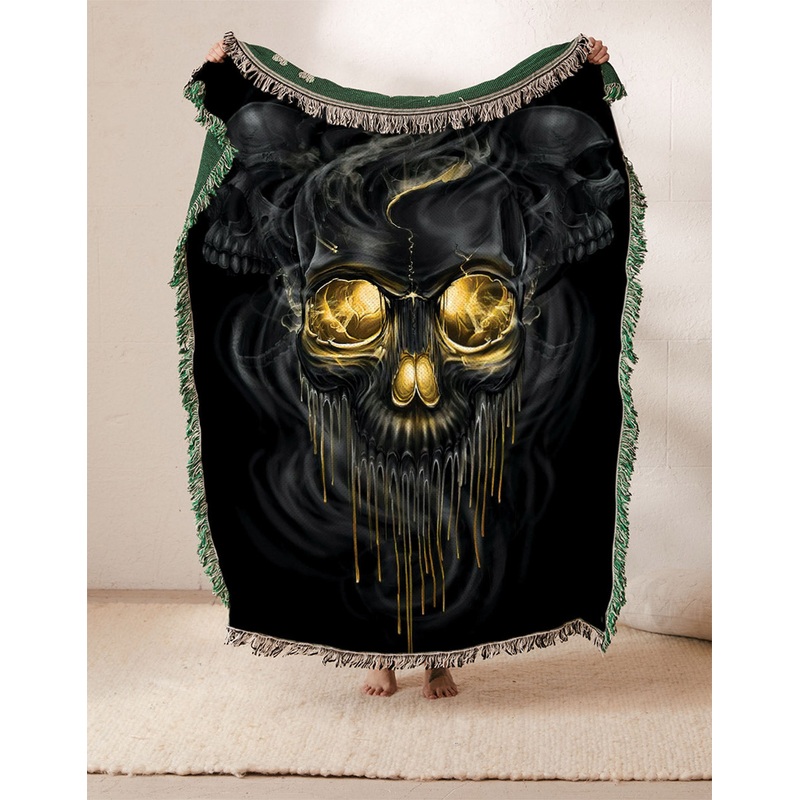 Skull DN1410219S Throw Blankets For Sofa
