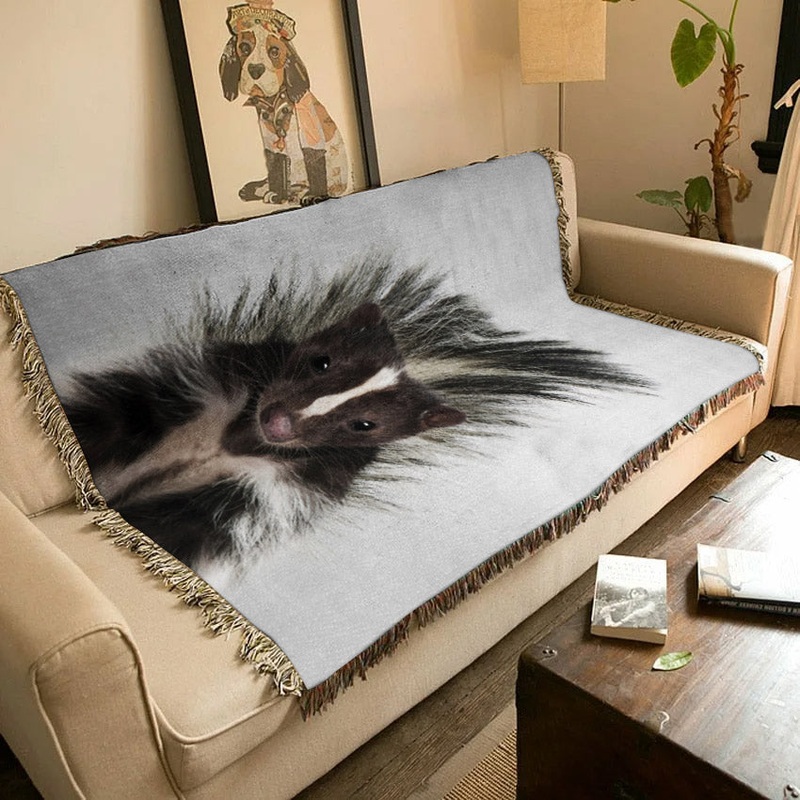 Skunk VD0110220S Throw Blankets For Sofa