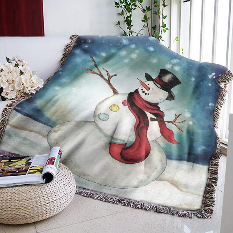 Snowman CG1510165S Throw Blankets For Sofa