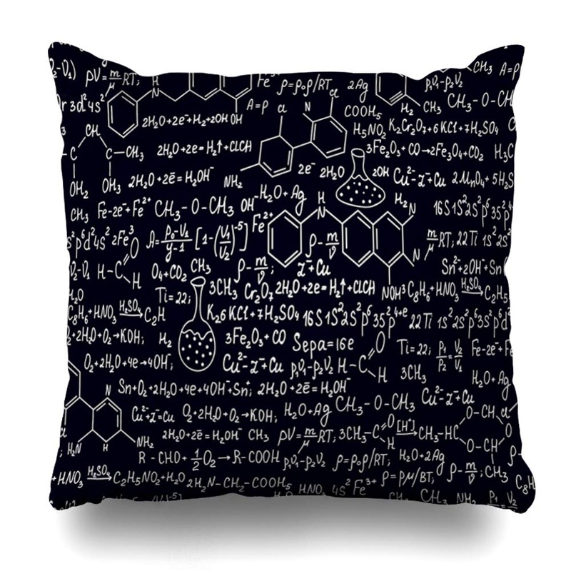 Beautiful Chemistry Formula CLP1410012P Throw Pillow Covers