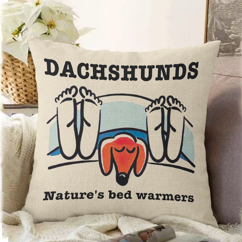 Dachshund Dog CL15100045MDP Throw Pillow Covers