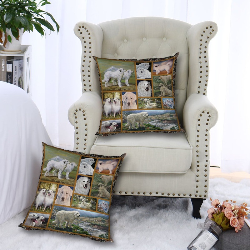 Great Pyrenees CL010100144MDP Throw Pillow Covers