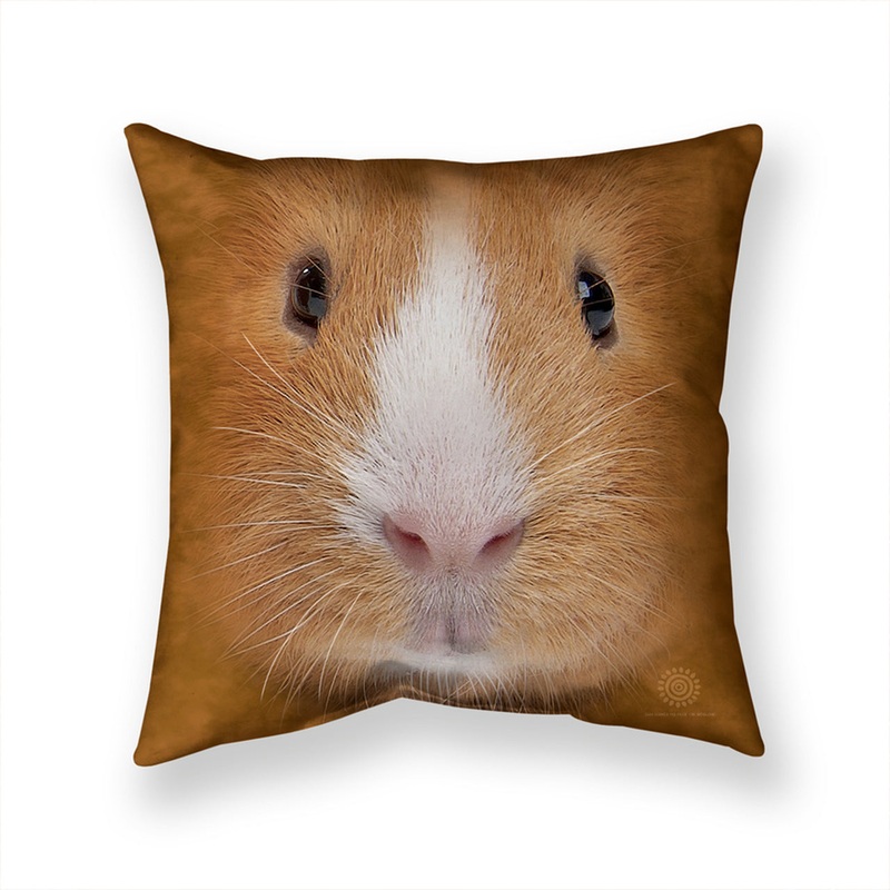 Guinea Pig Face CLH2110147P Throw Pillow Covers