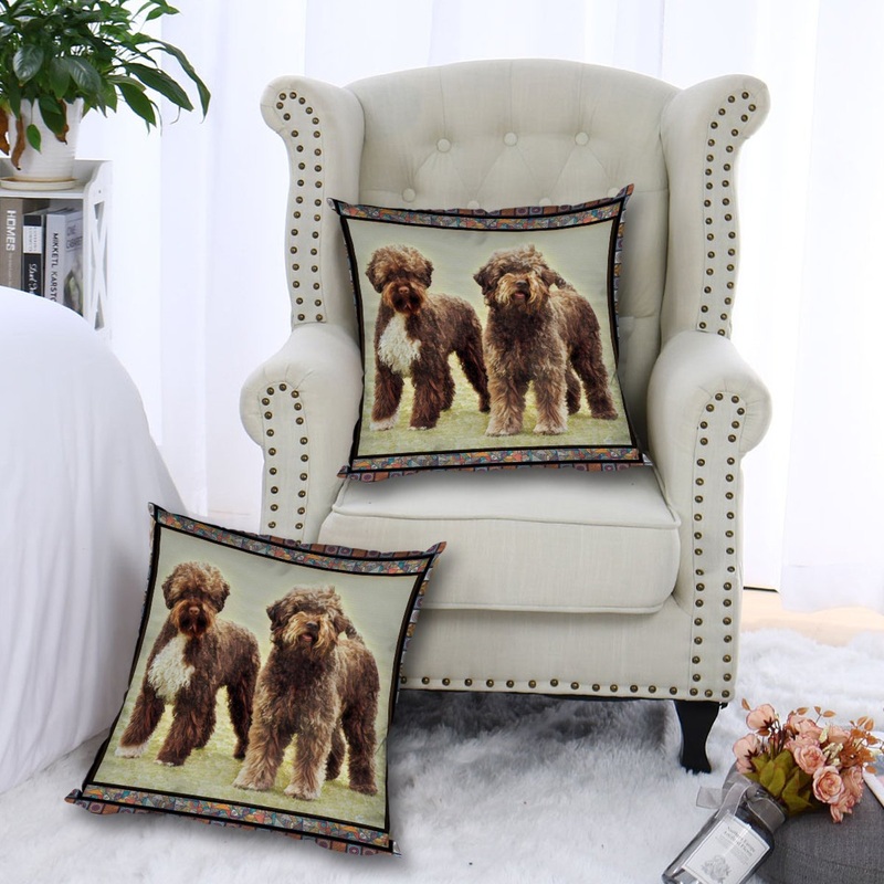 Lagotto Romagnolo CL010100174MDP Throw Pillow Covers