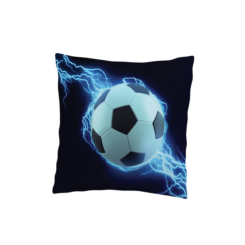 Soccer In Lightning Bolt CL11100117MDP Throw Pillow Covers