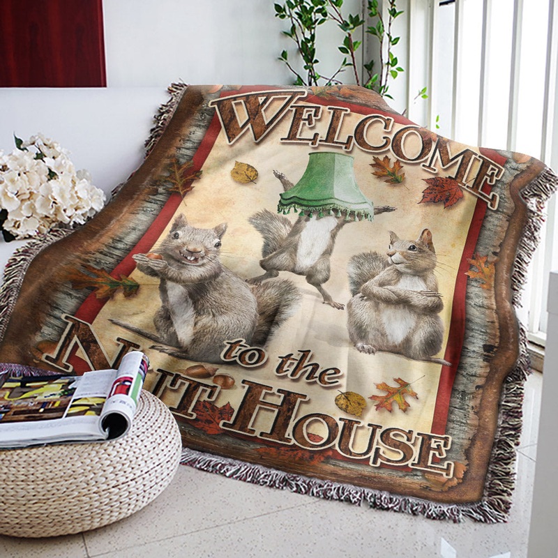Squirrel AA2210218S Throw Blankets For Sofa