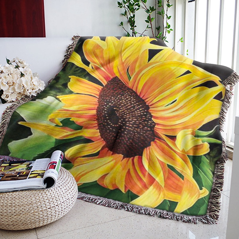 Sunflower HM1210131S Throw Blankets For Sofa