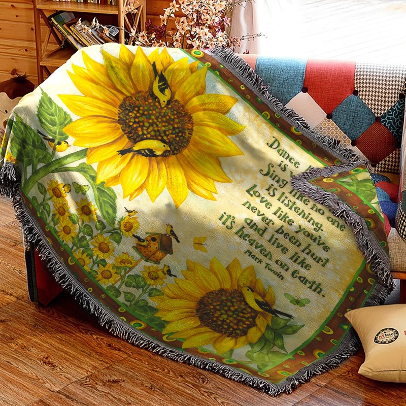 Sunflower TN2810146S Throw Blankets For Sofa