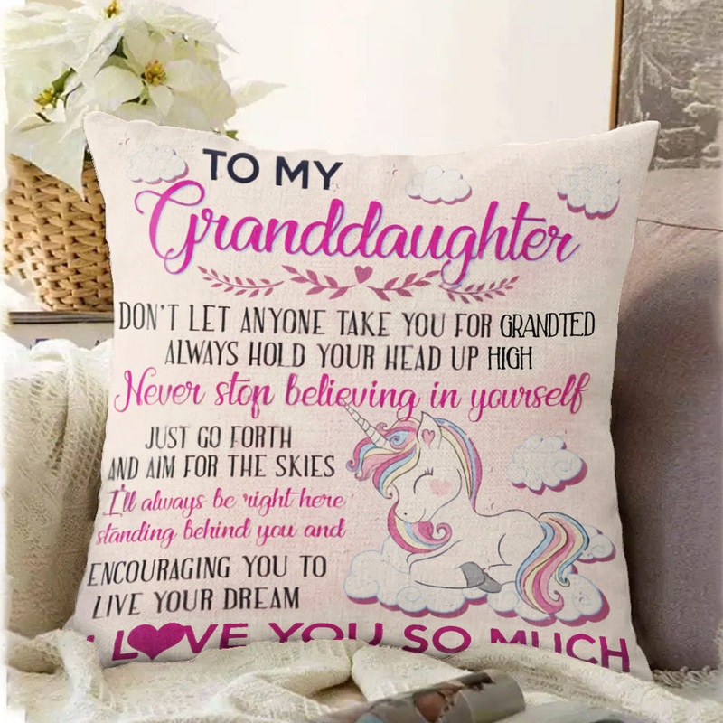 To My Granddaughter CL02110769MDP Throw Pillow Covers