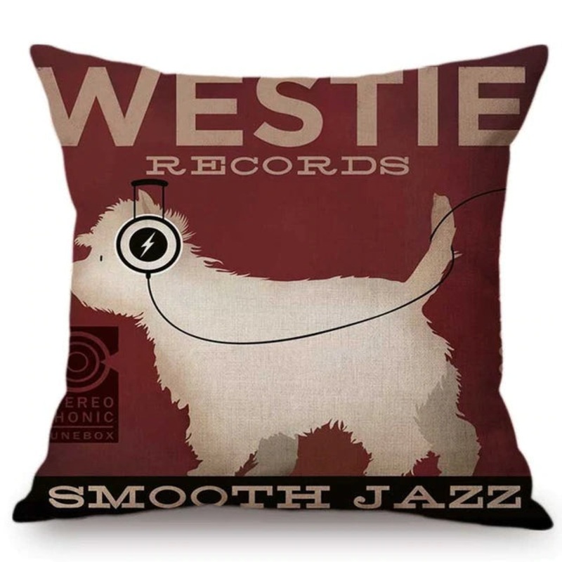 Westie CLP2310215P Throw Pillow Covers