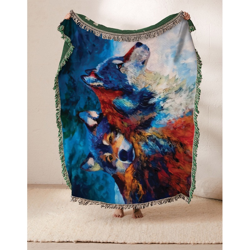 Wolf DV0910161S Throw Blankets For Sofa