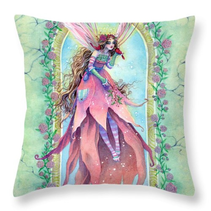 Cardinal Fairy CLH2510041P Throw Pillow Covers
