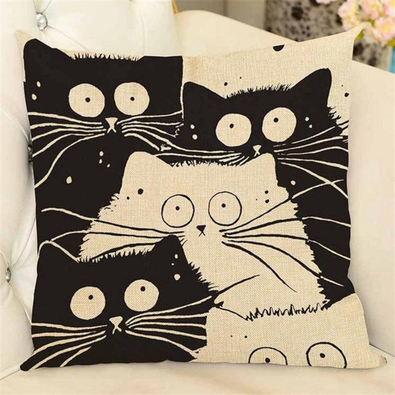 Cat CL02110133MDP Throw Pillow Covers