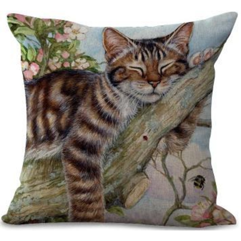 Cat CL02110161MDP Throw Pillow Covers