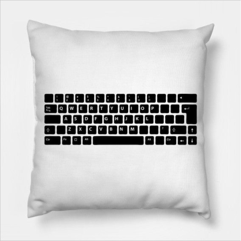 Computer Keyboard Buttons CLH2510106P Throw Pillow Covers
