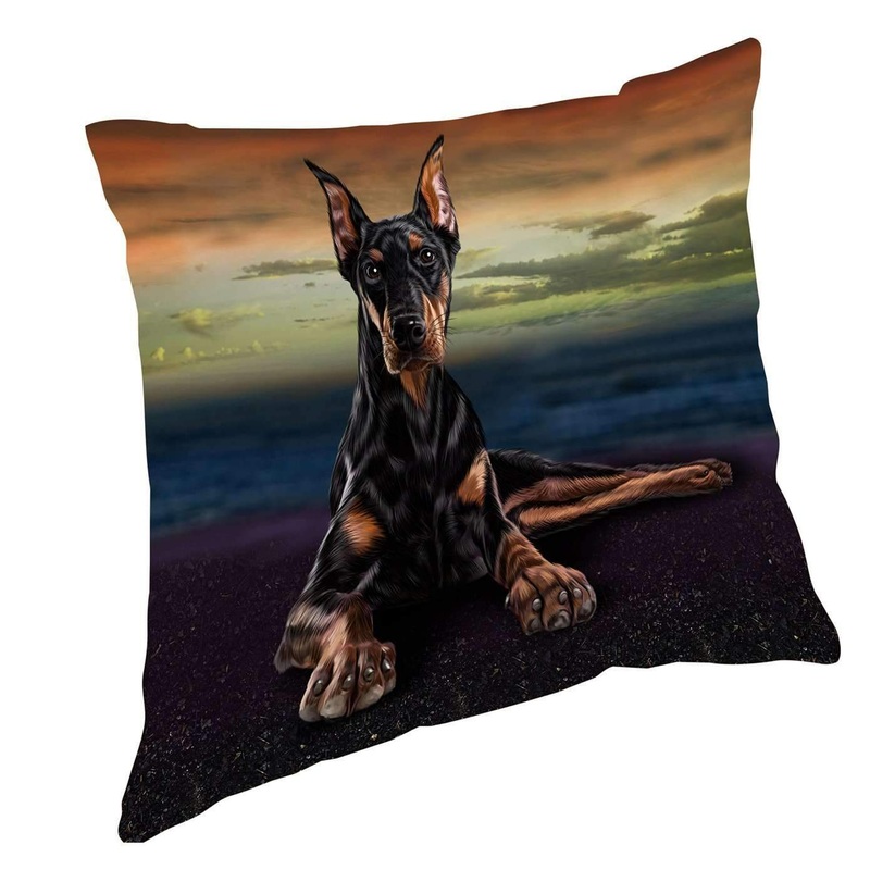 Doberman Pinscher Dog CL18111551MDP Throw Pillow Covers