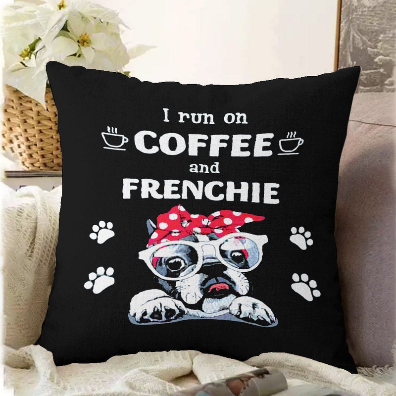 French Bulldog CL15100063MDP Throw Pillow Covers