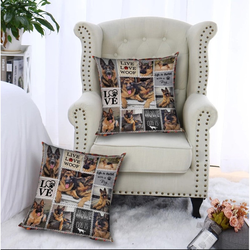 German Shepherd Better Life CL010100118MDP Throw Pillow Covers
