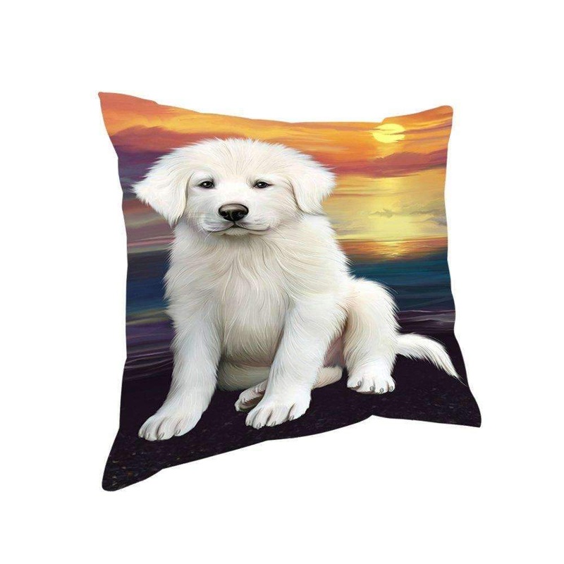 Great Pyrenees Dog CL18111728MDP Throw Pillow Covers