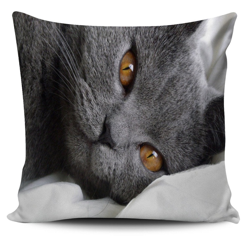 Grey Cat CL02110379MDP Throw Pillow Covers