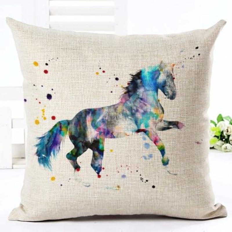 Horse CL07100151P Throw Pillow Covers
