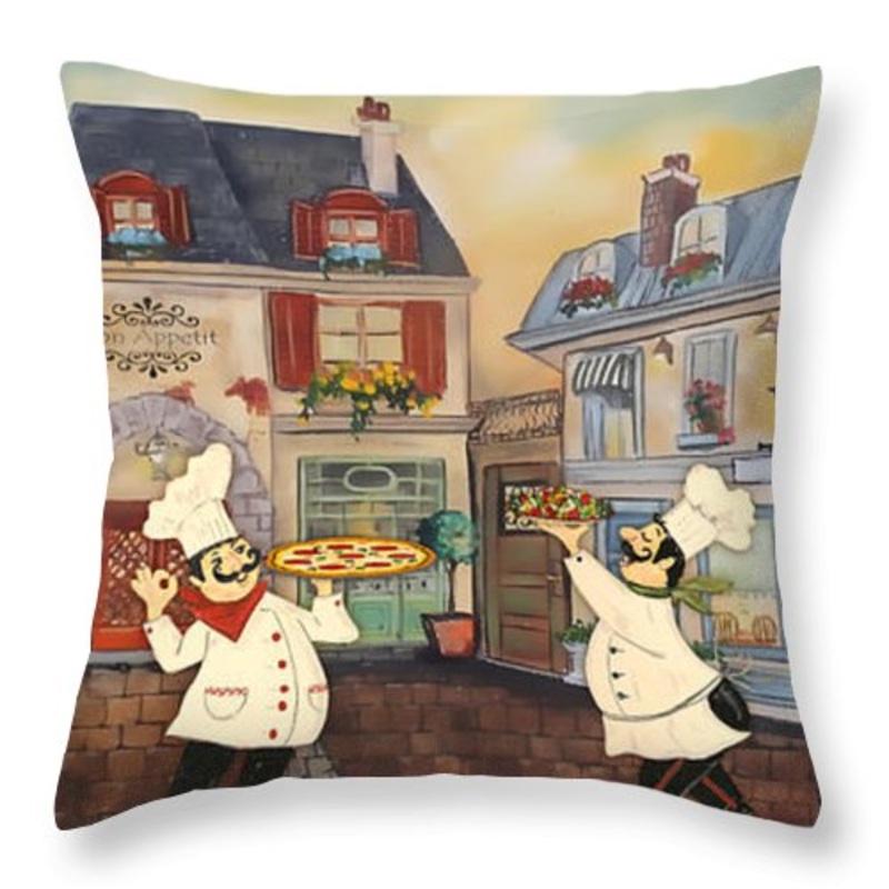 Italian Chefs CLH18100475P Throw Pillow Covers