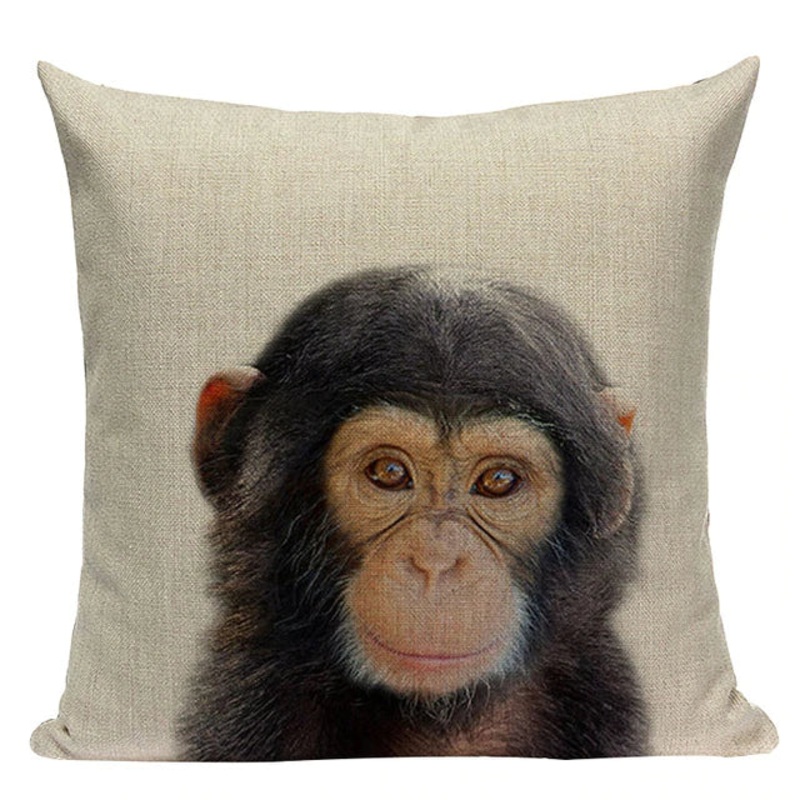 Monkey CLP0411166P Throw Pillow Covers