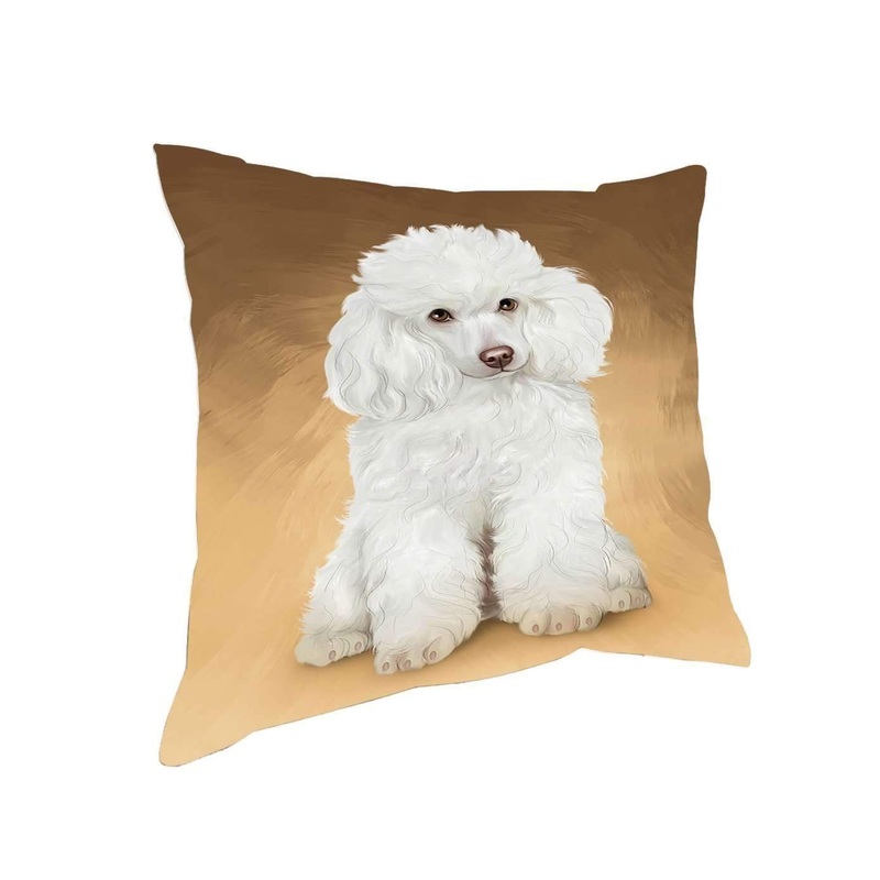 Poodle Dog CL18112856MDP Throw Pillow Covers