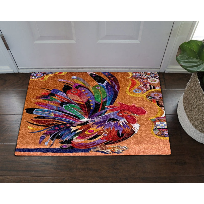 Rooster Color HN11100063D Non-slip Door mats