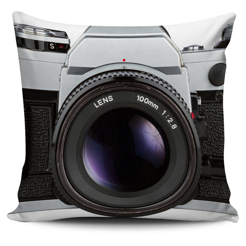 Vintage Camera CLP0111157P Throw Pillow Covers