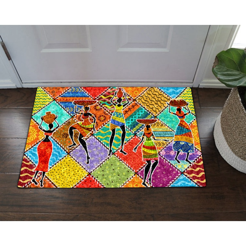 African Girl TN200801MM Non-slip Door mats
